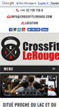 Mobile Screenshot of crossfitlerouge.com